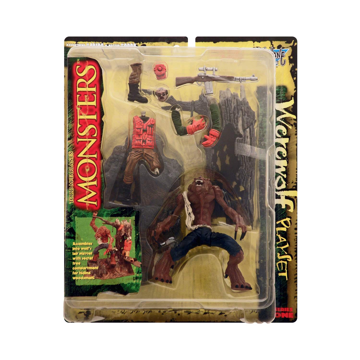 

MONSTERS All Werewolf Playset cllect`Em