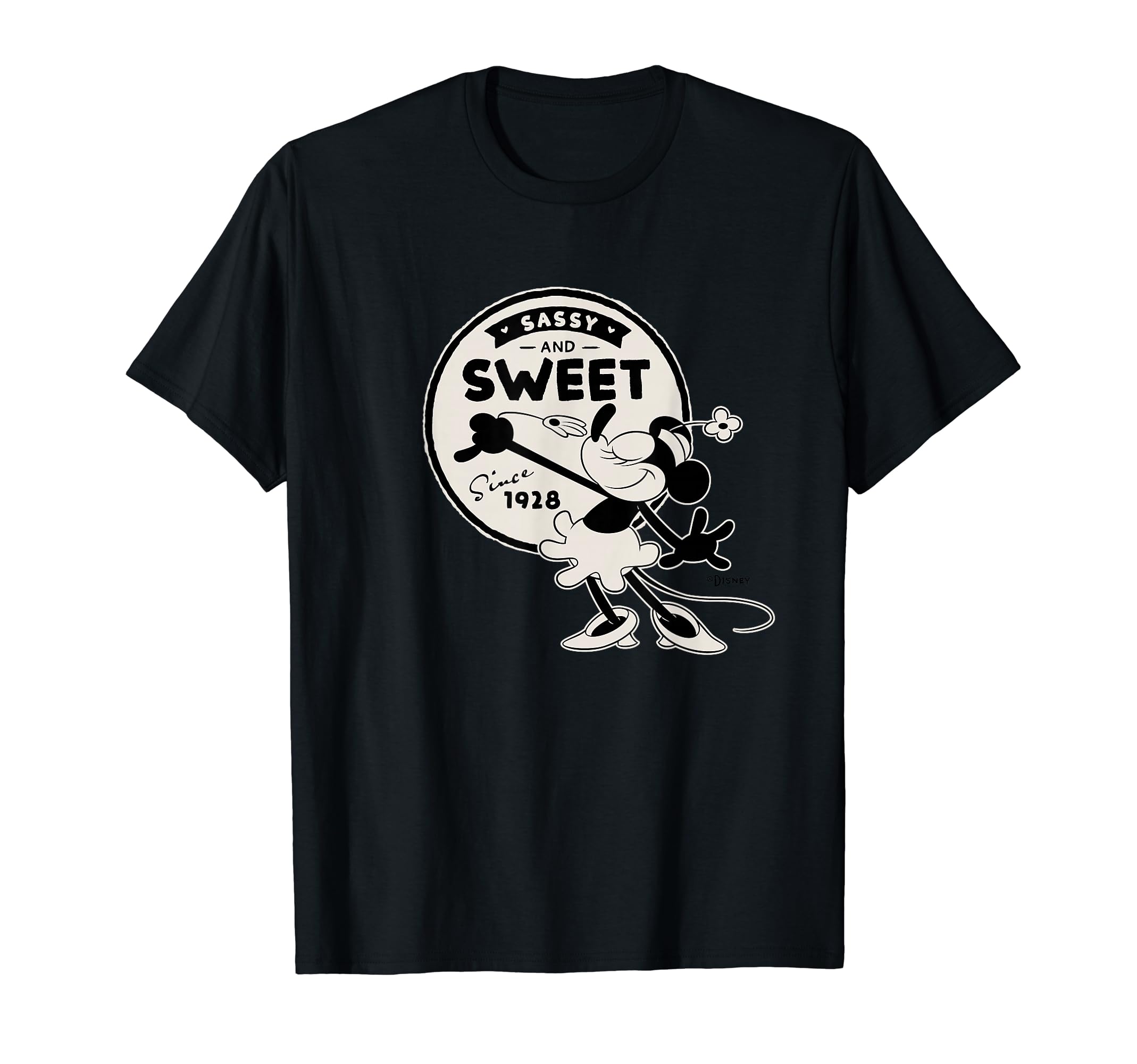 

Disney 100 Микки Маус Дерзкая и Милая С 1928 года D100 Футболка