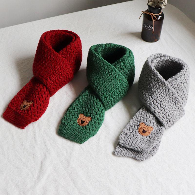 Children's Scarf Autumn/winter Baby Scarf Warm Boy/girl Baby Scarf Cute Korean Windproof Neck Cover Tide