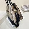 Women'S Bags Large Capacity Handbags Snake Pattern Bags Crossbody Shoulder Bags Underarm Bags