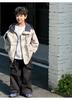 Boys' 2026 Spring Hooded Windbreaker for Outdoor Sports