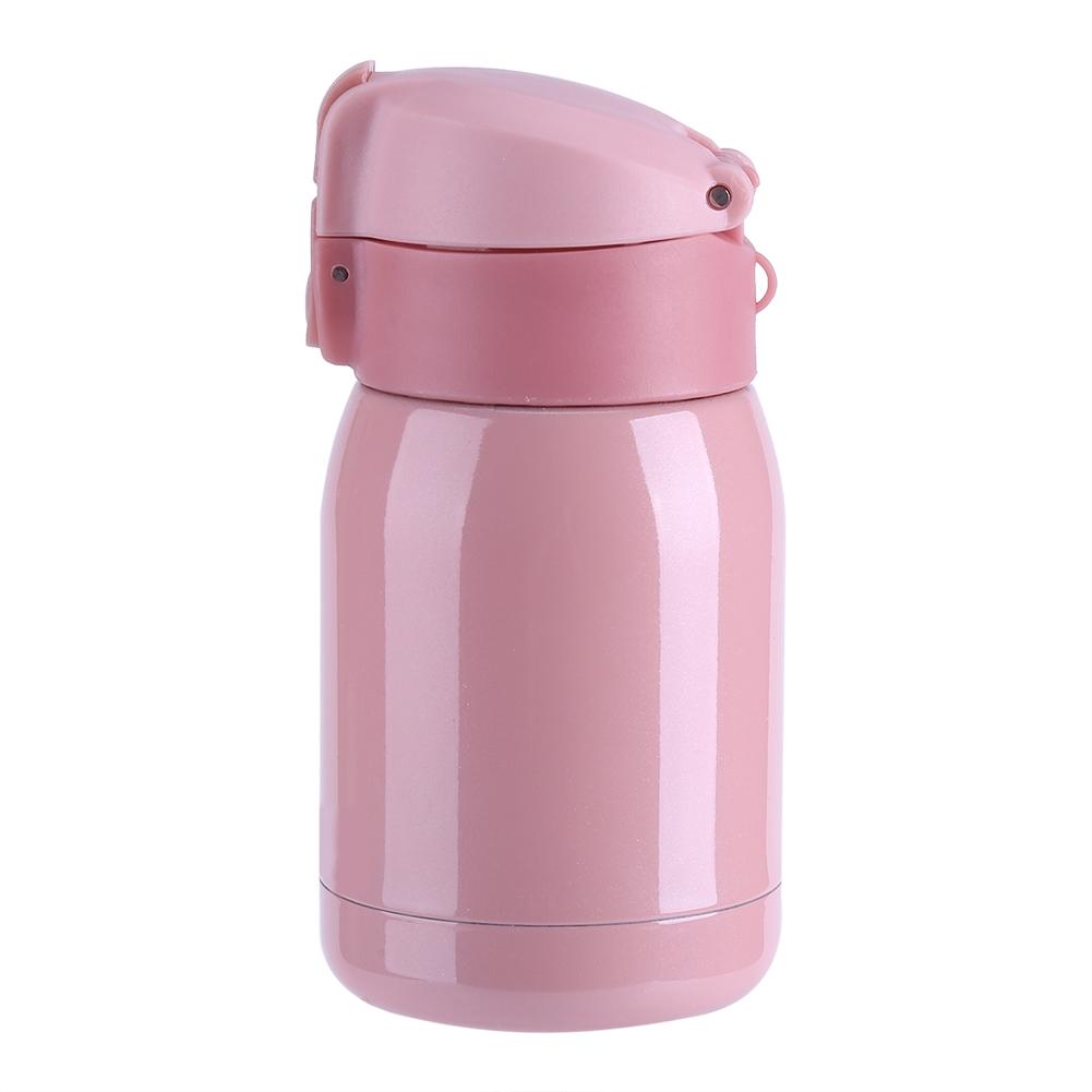 200ML Mini Stainless Steel Double wall Vacuum Insulated Cup Thermal Water Bottle Office Mug