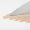 Epicurean Wooden Cutting Board, Small Size, Natural [Genuine Japanese Product] Dishwasher Safe, Hot Water Sterilization Compatible, High Durability, L
