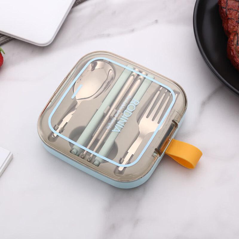 

Portable 304 Stainless Steel Detachable Cutlery Set 11.5 x 11.5 cm