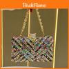 Elegante Borsa da Sera a Pochette con Decorazioni di Strass per Eventi Formali
