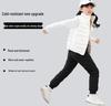 Children's Fleece-Lined Cotton Pants for Boys and Girls - Warm Winter Lambswool Outerwear