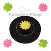 High Efficiency Solar Fountain Pump with 6 Spray Nozzles Adjustable Water Pattern for Bird Bath Garden Pond Pool Courtyard