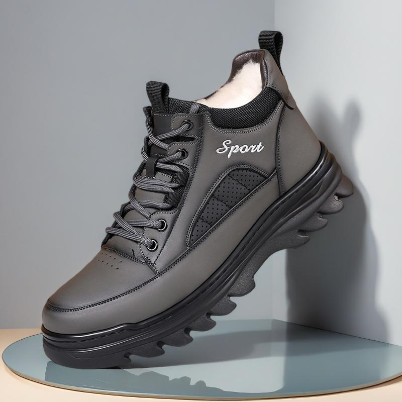 Winter Shoes Outdoor Keep Warm Cotton Boots for Men Fashion Casual Platform Shoes Man High Top New Designer Ankle Boot Man