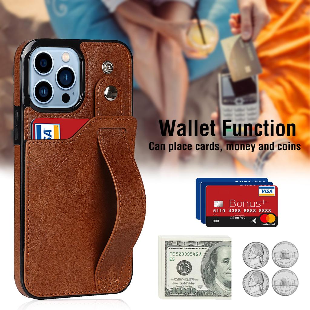Nowe Etui na Telefon Komórkowy S24 Pasujące do Samsung A53 5g Etui Ochronne z Paskiem na Nadgarstek Etui Skórzane na Telefon Komórkowy XR z Miejscem na Kartę