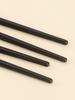 4-Pcs SET OF EYE MAKEUP TOOLS INCLUDING DETAIL BRUSH, EYE SHADOW BRUSH, EYELINER BRUSH, UNDER-EYE BRUSH, EYEBROW BRUSH