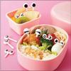 Plastic Fruit Toothpick Lovely Eye Cartoon Forks Bento Decorative Tableware Food Picks Fish Fork Dessert