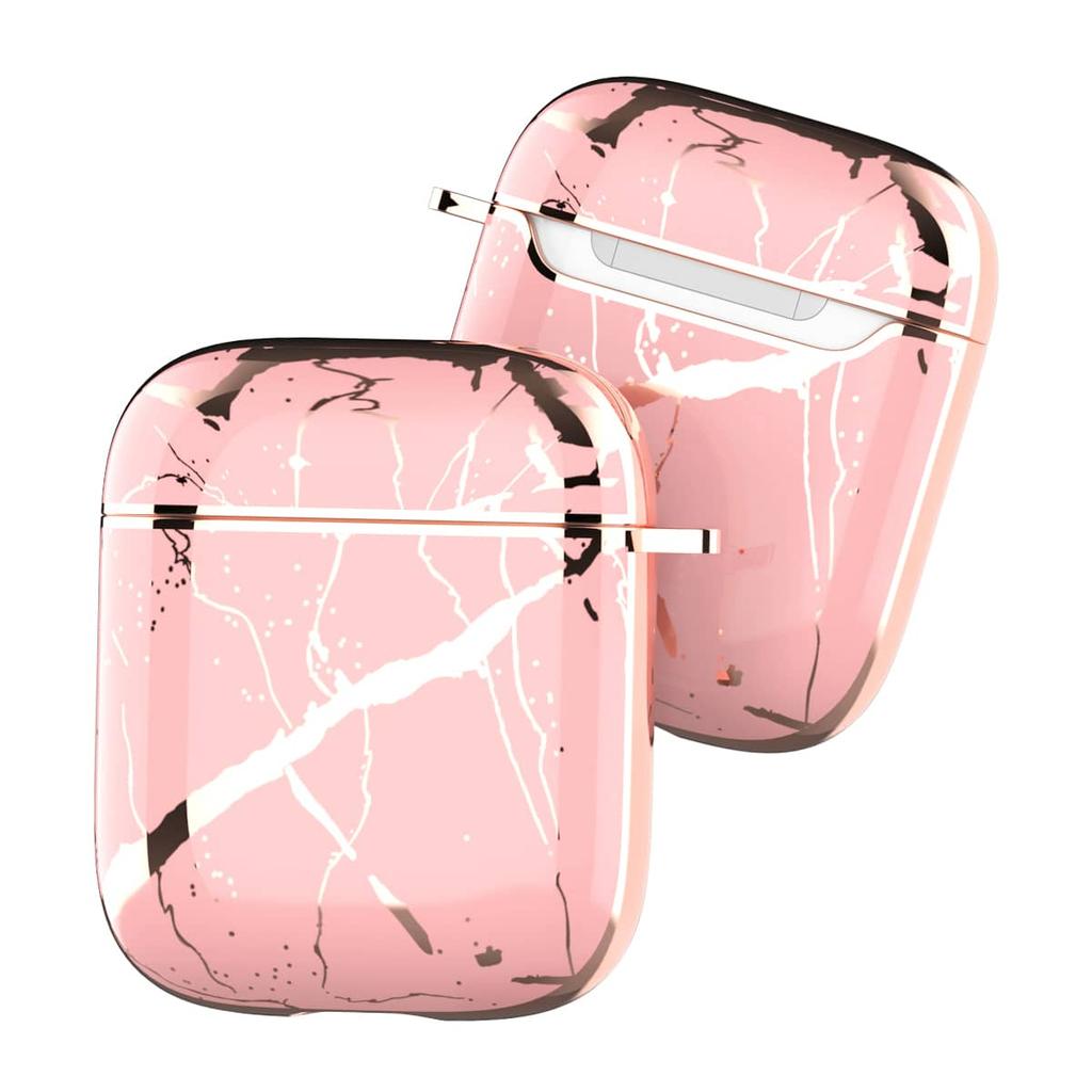Für AirPods 3, 1/2 AirPods Pro 2 Kopfhörerhüllen, Luxuriöse Galvanisierte Silikonhülle Stoßfest Vollständiger Körperschutz Kabelloses Laden