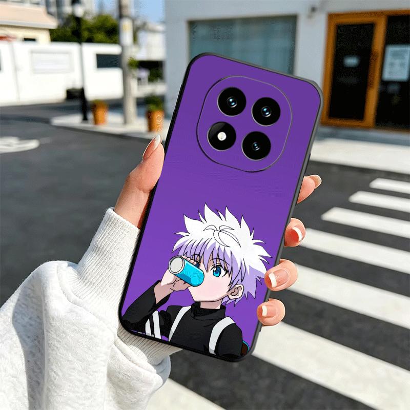 Hunter X-Hunters Cute Soft Phone Case for Xiaomi Redmi Note 12 13 14 15 Pro Plus 11 12S 11S 11T 10 4G Black Cover Back Shell