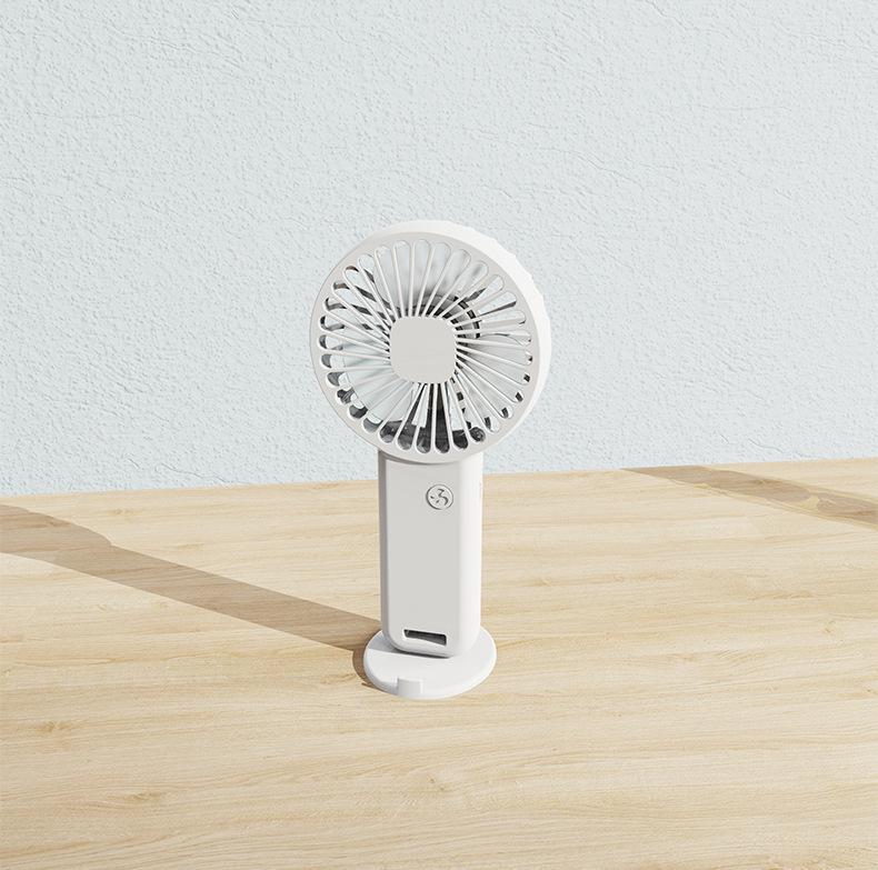 USB Rechargeable Silent Mini Fan for Outdoor & Desktop Use 18.5*9*4.5 cm