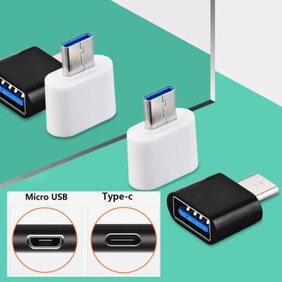 Type-C Micro-USB To USB2.0 Connector Adapter Mini OTG Micro USB To USB Converter Tablet