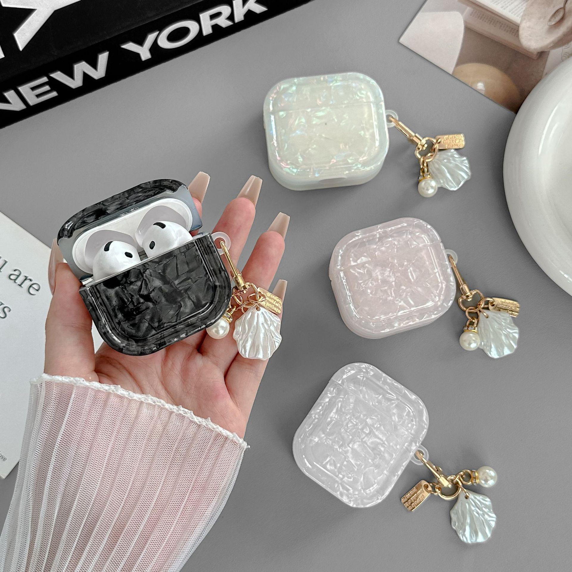 

Новый квадратный защитный чехол с IMD-паттерном для AirPods Pro 2 Airpods 4 (2024 New Model)