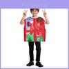 Christmas Gift Box Costume For Kids With Sponge Material For Holiday Stage Performances