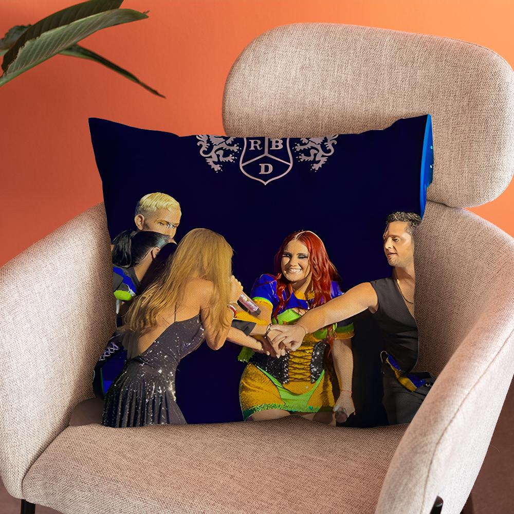 RBD Rebelde Pillow Case Soft Cushion Cases for Farmhouse Sofa Decor Home Decorations and Protector Pillow Case