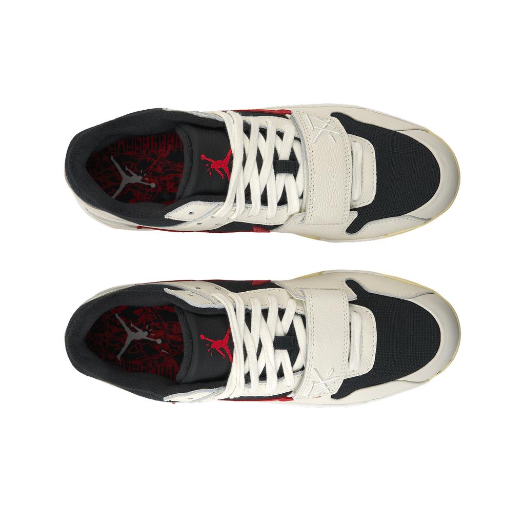 Travis Scott x Air Jordan Jordan Jumpman Jack TR Rouge Université Baskets Unisexe Blanc Voile Noir FZ8117-101