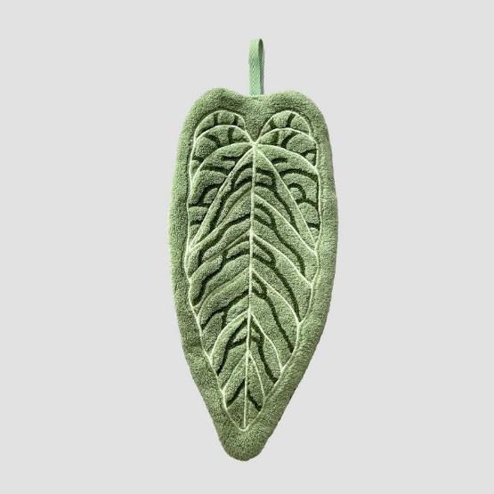 

2025 Новий потовщений абсорбуючий рушник для рук з коралового флісу з петлею для підвішування для кухні та прибирання One Size grass зелений колір