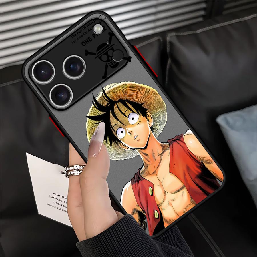 One Piece Cool Luffy Hülle Rückseite Handyhülle Case für iPhone 17 Pro Max 12 XS XR 16 Plus Air 13 Mini 7 8 SE 11 15 14