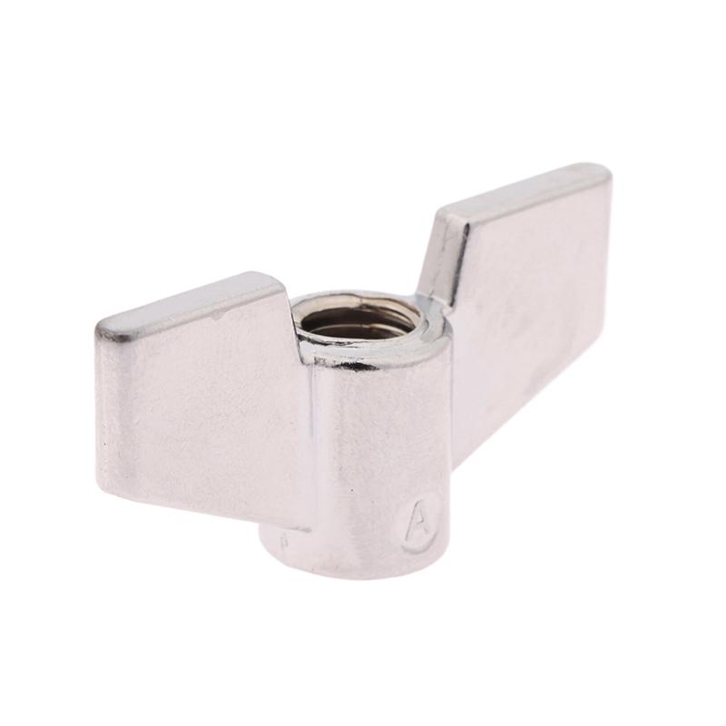 Davul Aksesuarları Zil Standı Somun Braket Vida Boru Kelepçesi Somun Alüminyum Alaşım El Düğmesi