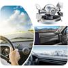 Dekorace interiéru auta Solární Mecha rotační parfémový difuzér Dekorace Car Mecha rotační osvěžovač parfémů