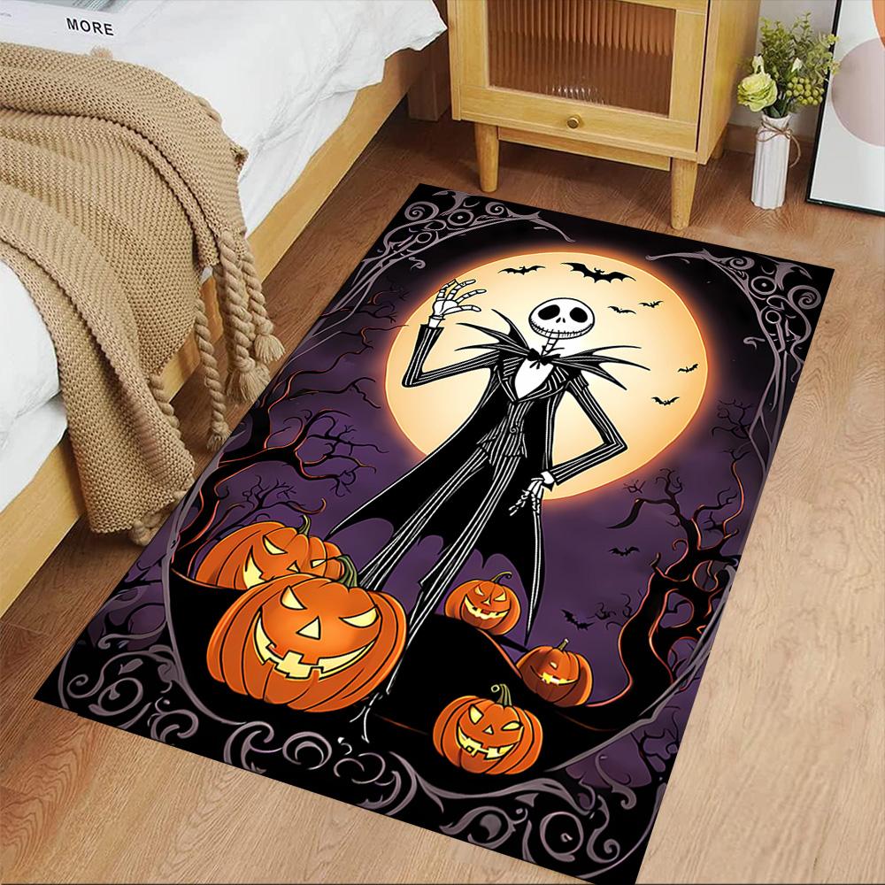 Jack Skellington Carpet Suitable for Balcony Playrooms Dining Room Decorate room Antislip Carpet Decorate Offices Best for Christmas