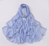 New Chiffon Hijab With Rhinestones Diamonds Scarf Shawls Solid Headscarf Wraps Ramadan Eid Hijabs Glitter Headband Turban