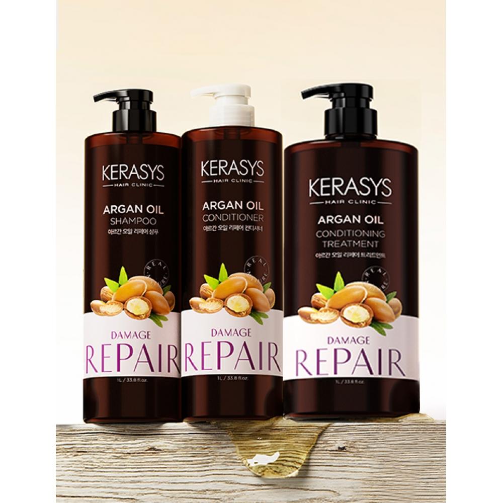 Kerasys Real Nature Argan Oil Repair Shampoo 1l