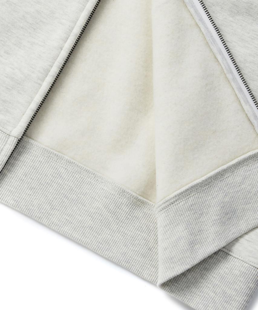 Kulte Small Lettering Zip-Up O.B.Melange