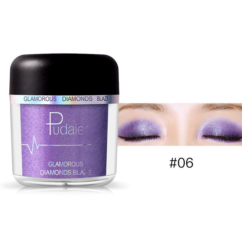 Makeup Diamond Bright Powder Eye Shadow Powder Pearl Light Matte Thin Flavored Eye Shadow Glitter Sequins