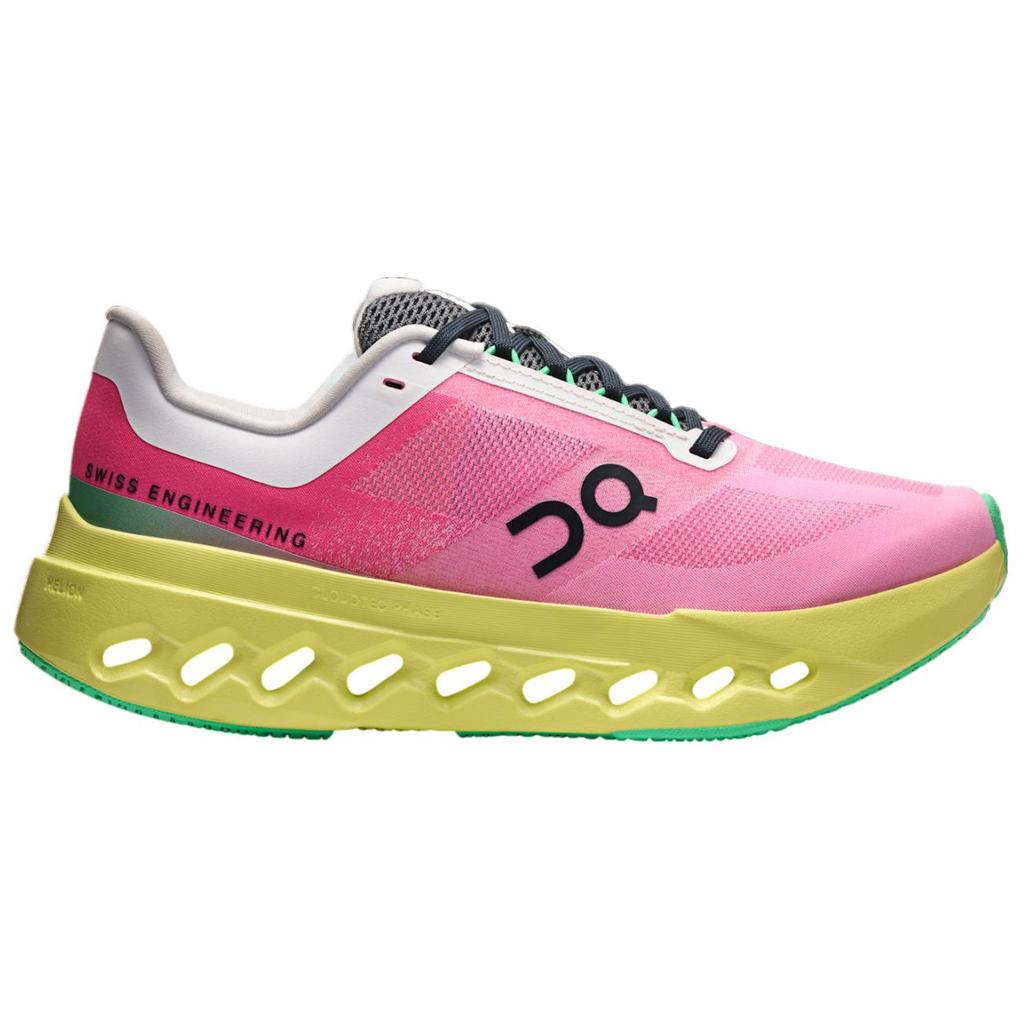 ON  Cloudsurfer Next Pink Limelight Women Sneakers 3WE30053214