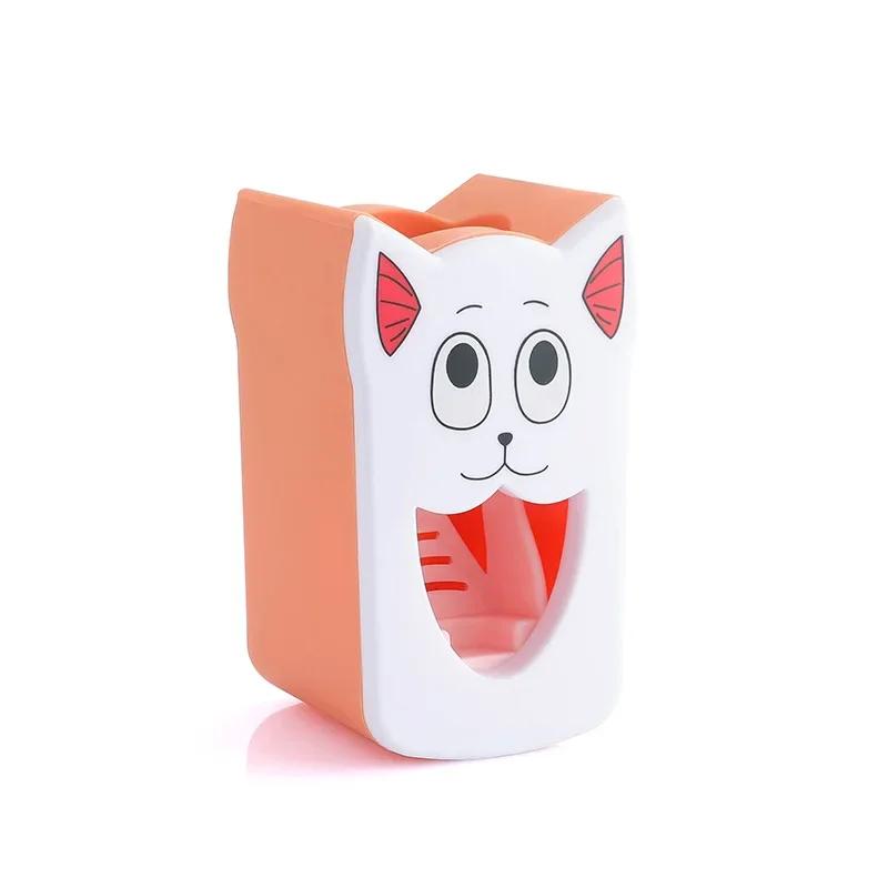 1 Pcs Animal Easy Toothpaste Dispenser Automatic Toothpaste Squeezer Wall Mount Portable Cute Multicolor Dust-proof Children