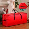 Large Capacity Christmas Tree/Decoration/Wreath Storage Bag Round Zipper Dust-Proof Water-Resistant Organizer