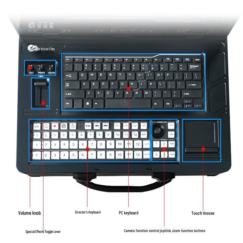 JiaShiYing 9800PLUS 4K vMix All-in-One Live Production Switcher