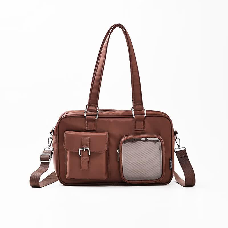 

Uchino UC-B085 Retro Multi-Pocket Crossbody Bag