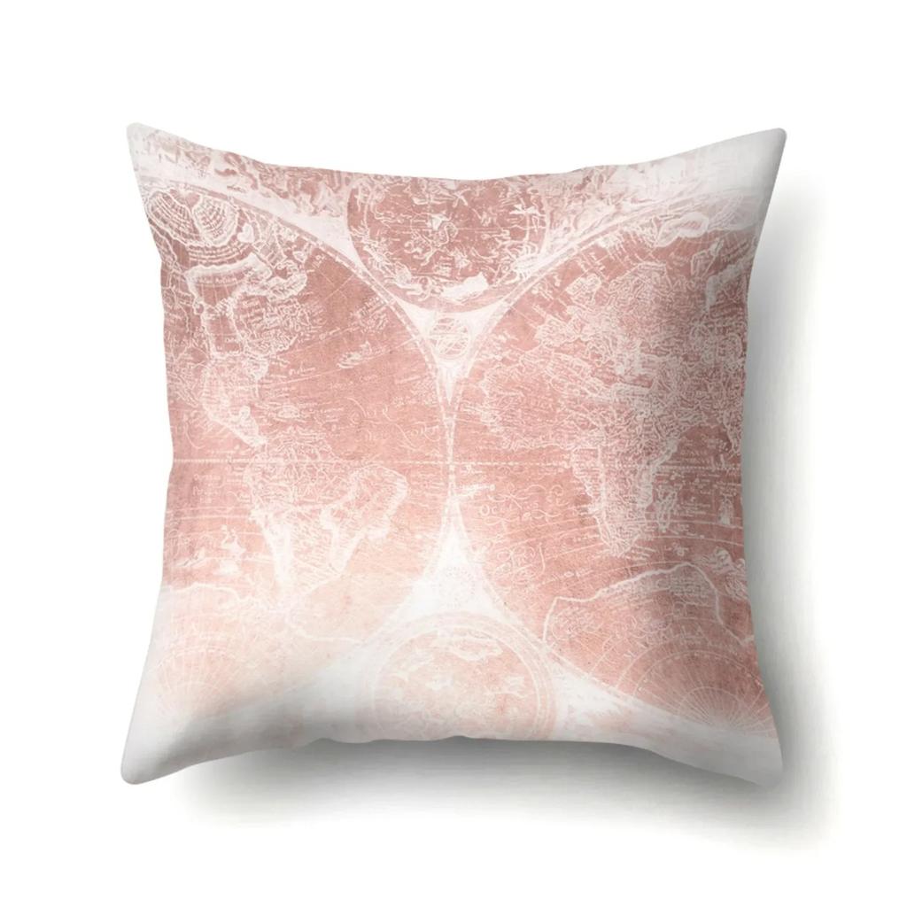 New Creative Pink Rose Gold Pillowcase Personalized Home Office Cushion