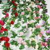 Artificial Cherry Blossom Vine Ceiling and Wall Hanging for Wedding Decoration