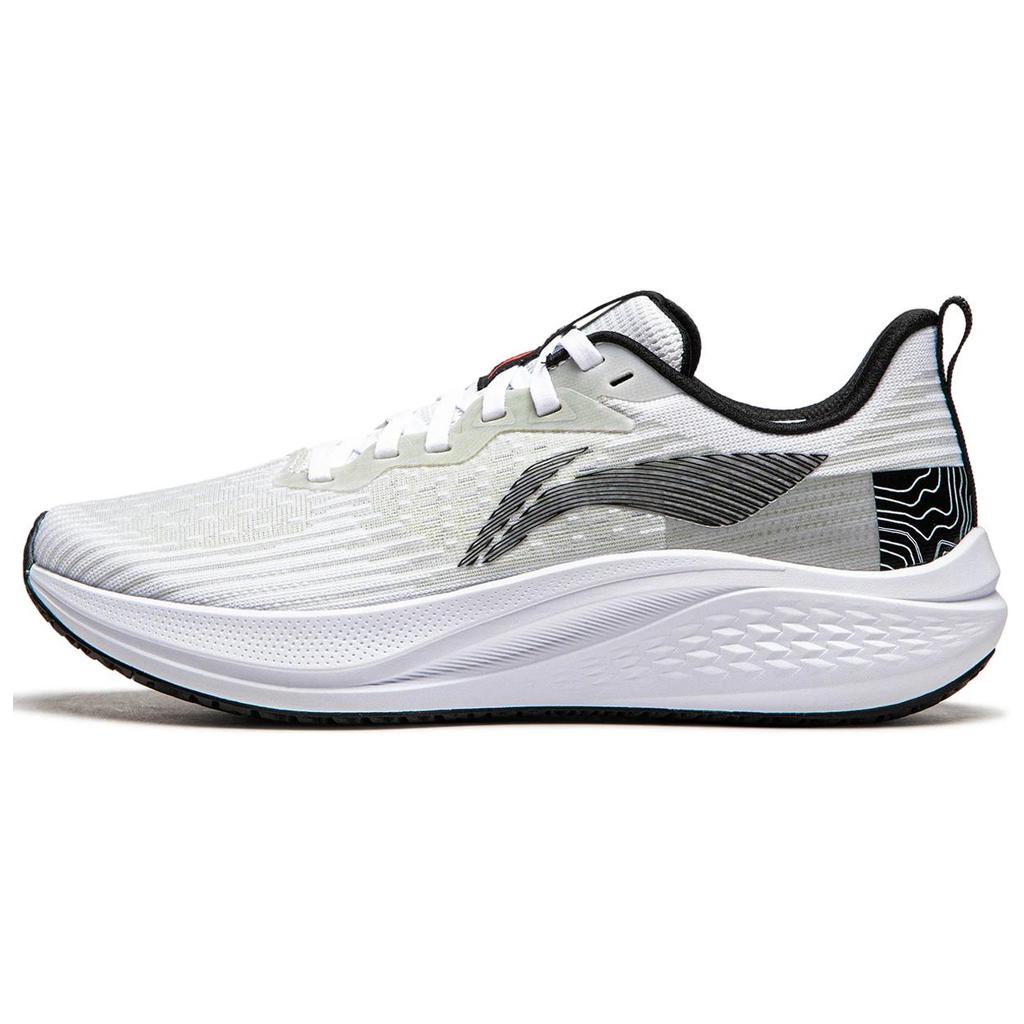 New LiNing Red Hare 7 Cushioning, Slip Resistant, Lightweight Low Top Running Shoes Women's Standard White ARPU004-18