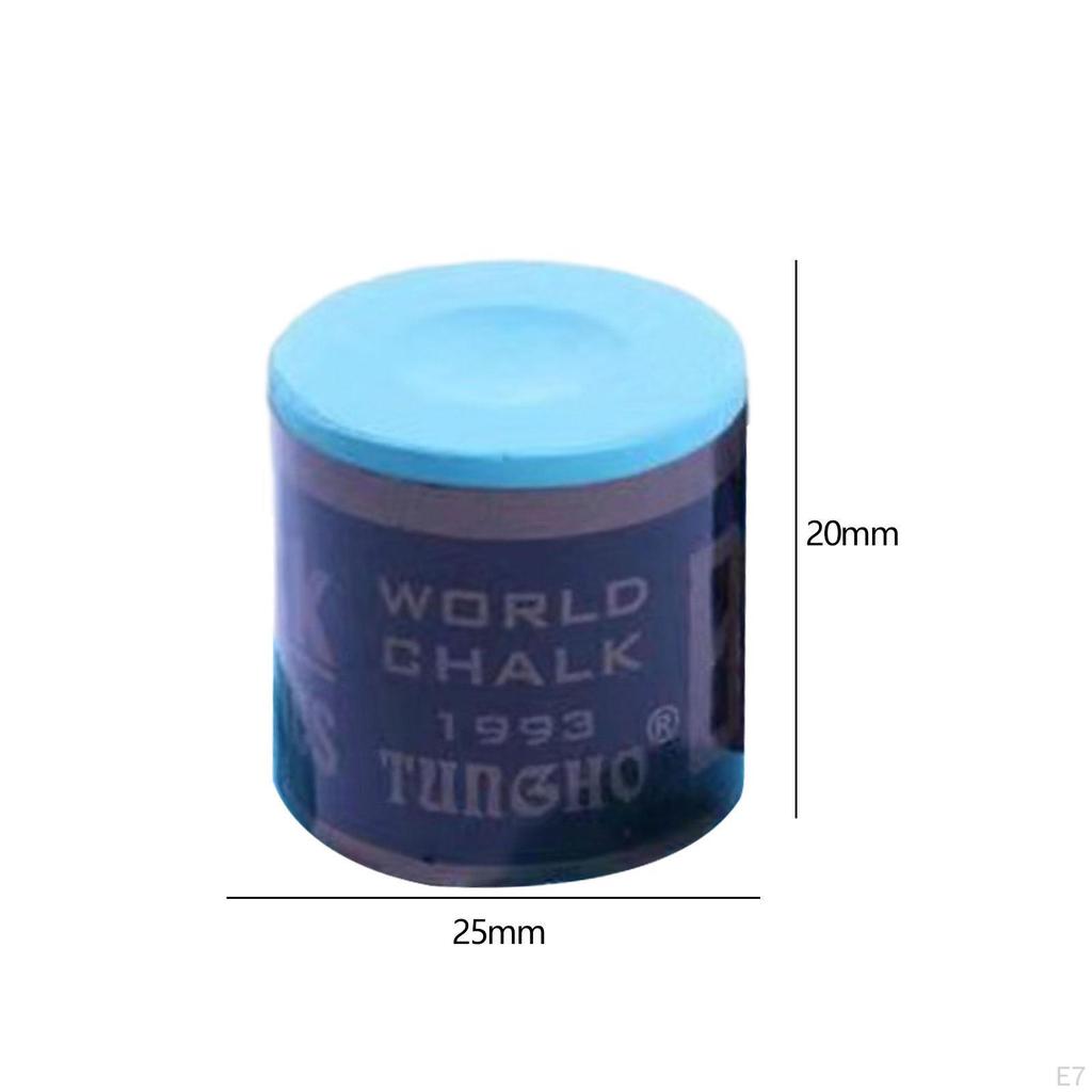 2 Pieces Billiard Chalks Pool Cue Chalk Equipment Snooker Tip Accessories Tips