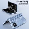 Full Coverage PC Case Google Pixel Fold 10 Pro 9 11 With Electroplated Hinge Kickstand Magnetic Shockproof