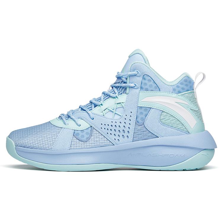 

new Anta Wind Tunnel 2 Cushioning Anti-Slip And Wear-Resistant Mid-Top Performance Basketball Shoes Dazzling Blue 42.5