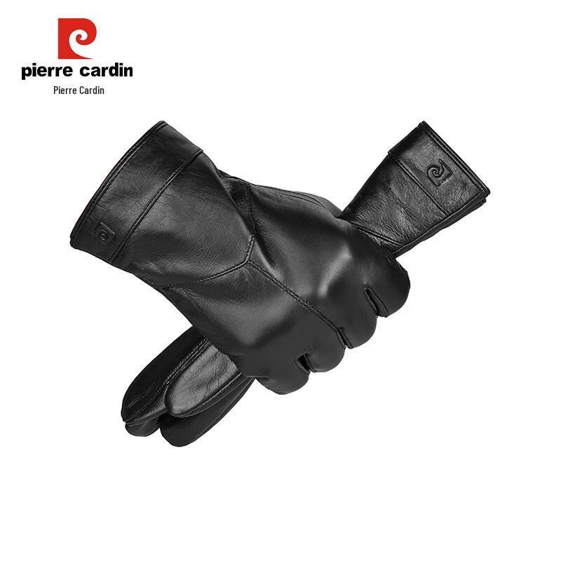 Pierre Cardin Men's Goatskin Touchscreen Winter Gloves