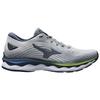 Mizuno Unisex Wave Sky 6 Running Shoes Grey/Lime J1GD221224