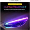2X 60Cm Rgb Sequential Led Daytime Running Lamp Drl App Bluetooth Remote Control
