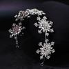 Snowflake Water Diamond Bridal Hair Immortal Suitable for Main Yarn Design Multiple Scenes Light Luxury Elegant Hair Accessories