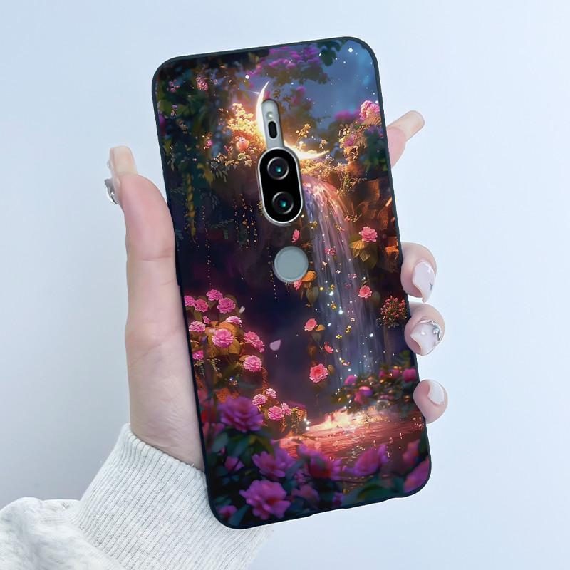 Fodral För Sony Xperia XZ2 Premium Silikon Mjuk Lyxig Söt Kärlek Kanin Baksida För Xperia XZ2premium H8166 H8116 SO-04K Fodral
