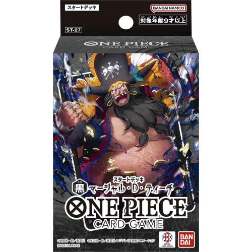 Bandai One Piece Card Game Start Deck Black Marshall D. Teach [ST-27]