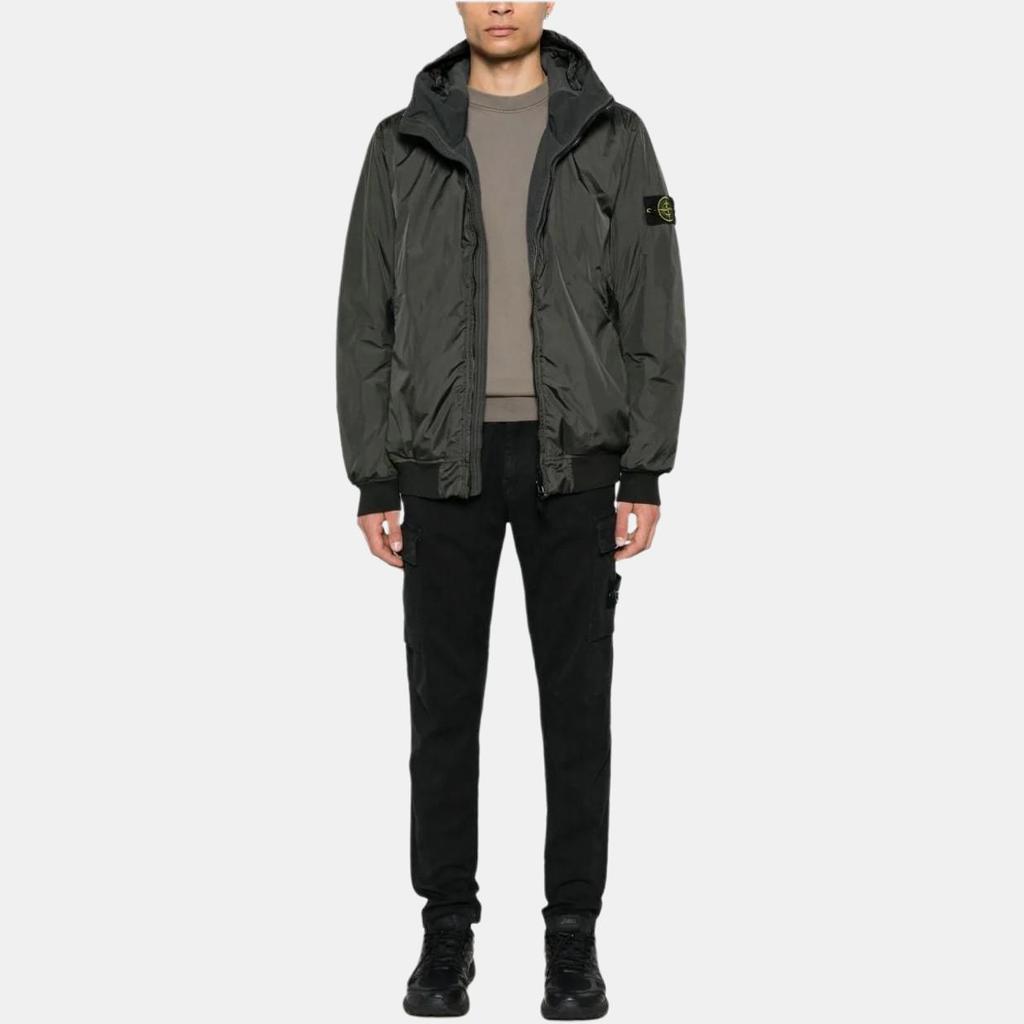 STONE ISLAND Felpa Girocollo Manica Lunga Vestibilità Larga Monocolore Uomo felpa Marrone Chiaro 811563051-V0075